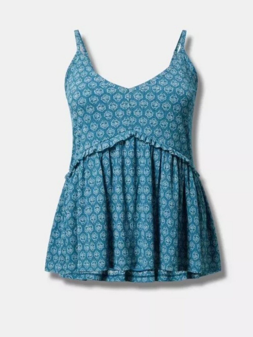 Torrid Ruffle Layered Tank - Picture 6 of 8